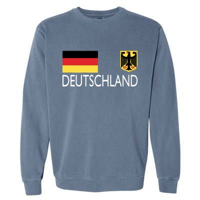 Deutschland Germany Soccer Garment-Dyed Sweatshirt