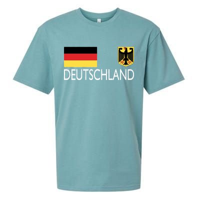 Deutschland Germany Soccer Sueded Cloud Jersey T-Shirt