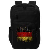 Deutschland Germany Torn German Flag Impact Tech Backpack