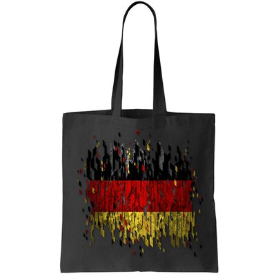 Deutschland Germany Torn German Flag Bag
