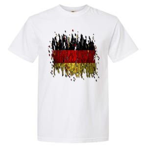 Deutschland Germany Torn German Flag Garment-Dyed Heavyweight T-Shirt