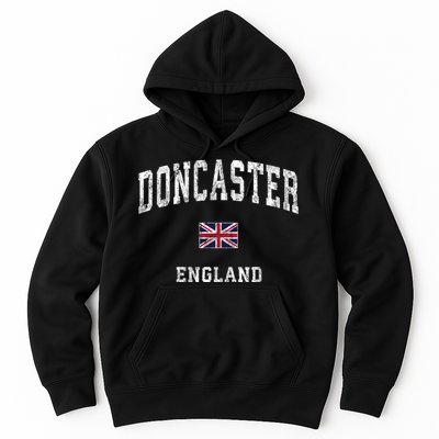 Doncaster England Vintage Athletic Sports Hoodie