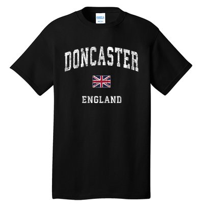 Doncaster England Vintage Athletic Sports Tall T-Shirt