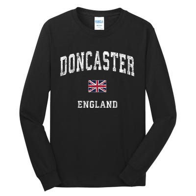 Doncaster England Vintage Athletic Sports Tall Long Sleeve T-Shirt