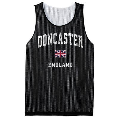 Doncaster England Vintage Athletic Sports Mesh Reversible Basketball Jersey Tank