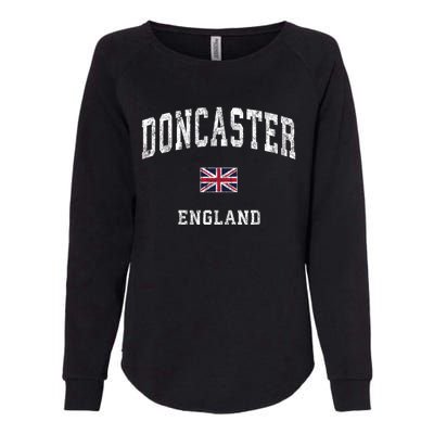 Doncaster England Vintage Athletic Sports Womens California Wash Sweatshirt