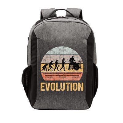 Drummer Evolution Vintage Retro Vector Backpack