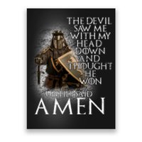 Devil Though He Won Until I Said Amen Poster