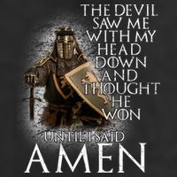 Devil Though He Won Until I Said Amen 25L Jumbo Tote