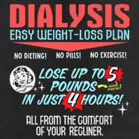 Dialysis Easy Weight Loss Plan A Funny Dialysis Cool Comfort Performance Bucket Hat