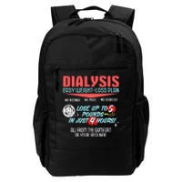 Dialysis Easy Weight Loss Plan A Funny Dialysis Daily Commute Backpack