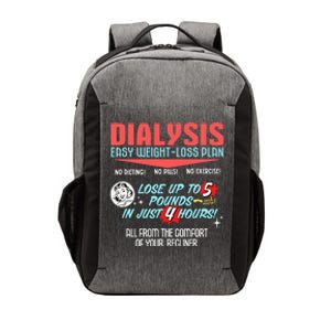 Dialysis Easy Weight Loss Plan A Funny Dialysis Vector Backpack