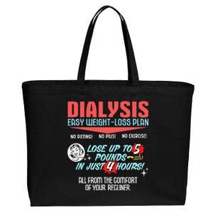 Dialysis Easy Weight Loss Plan A Funny Dialysis Cotton Canvas Jumbo Tote