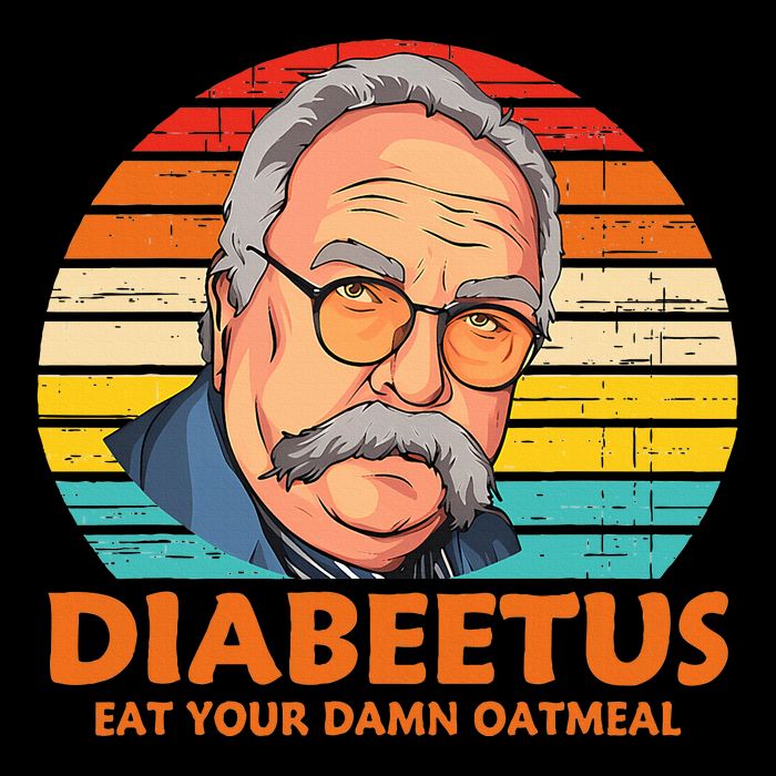 Diabeetus Eat Your Damn Oatmeal Vintage Design Bag