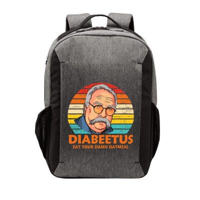 Diabeetus Eat Your Damn Oatmeal Vintage Design Vector Backpack