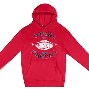 Dallas Football 1960 Premium Pullover Hoodie