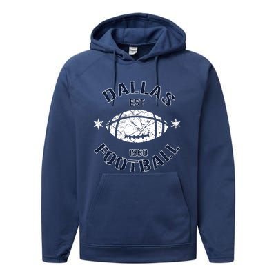 Dallas Football 1960 Performance Fleece Hoodie