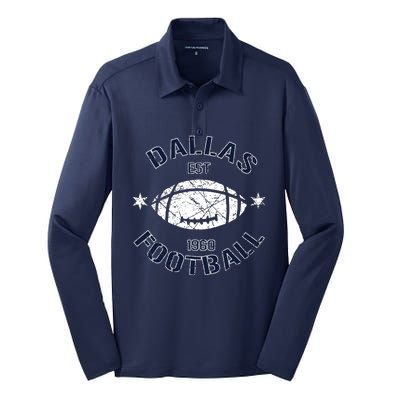 Dallas Football 1960 Silk Touch Performance Long Sleeve Polo