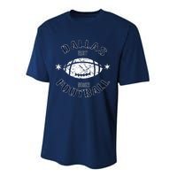 Dallas Football 1960 Performance Sprint T-Shirt