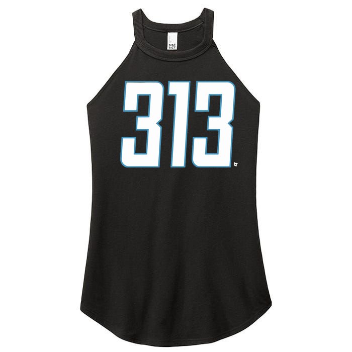 Detroit Football 313 Women’s Perfect Tri Rocker Tank