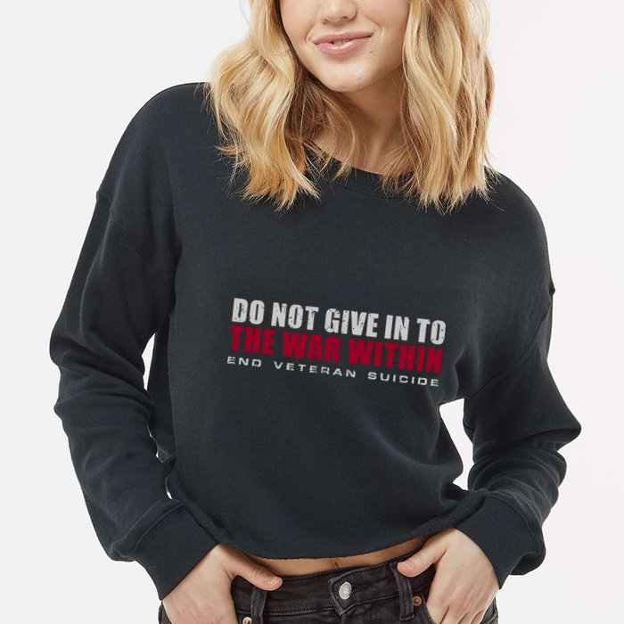 Delta Flight Attendant Veteran Cropped Pullover Crew
