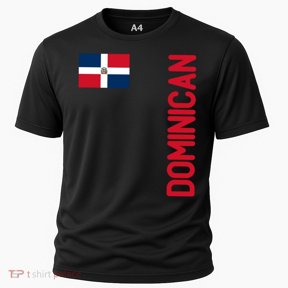 Dominican Flag And Dominican Republic Roots Meaningful Gift Performance Shirt