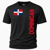 Dominican Flag And Dominican Republic Roots Meaningful Gift Cooling Performance Crew T-Shirt