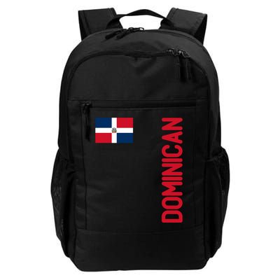 Dominican Flag And Dominican Republic Roots Meaningful Gift Backpack