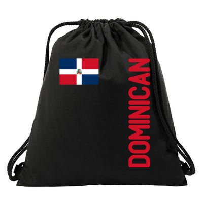 Dominican Flag And Dominican Republic Roots Meaningful Gift Drawstring Bag