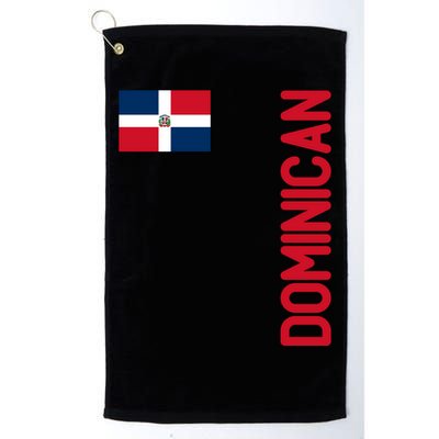 Dominican Flag And Dominican Republic Roots Meaningful Gift Golf Towel