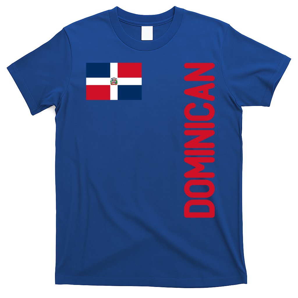 Dominican Flag And Dominican Republic Roots Meaningful Gift T-Shirt