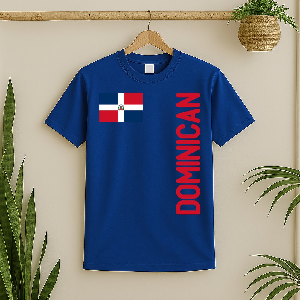 Dominican Flag And Dominican Republic Roots Meaningful Gift T-Shirt