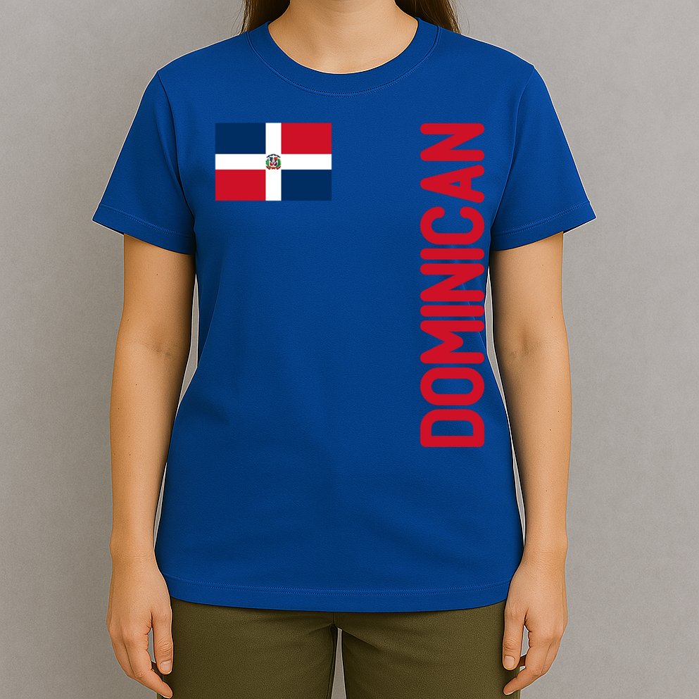 Dominican Flag And Dominican Republic Roots Meaningful Gift T-Shirt
