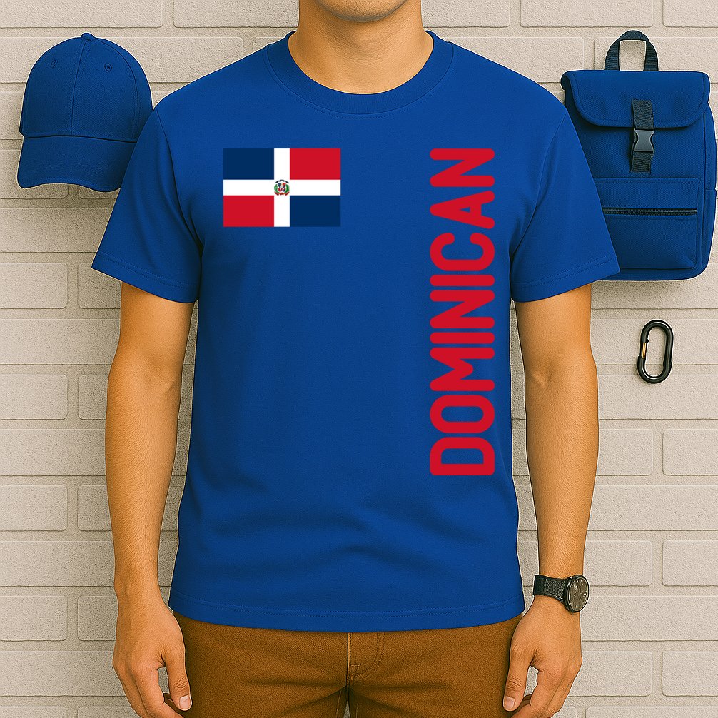 Dominican Flag And Dominican Republic Roots Meaningful Gift T-Shirt