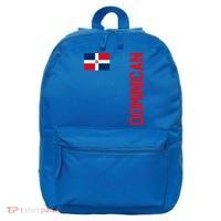Dominican Flag And Dominican Republic Roots Meaningful Gift 16 in Basic Backpack