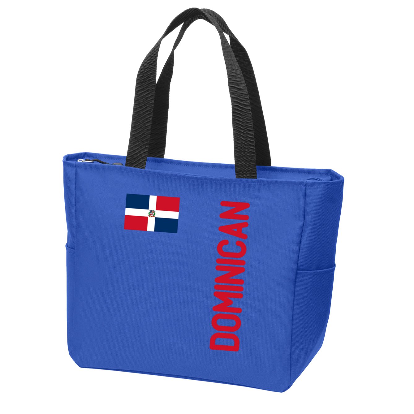 Dominican Flag And Dominican Republic Roots Meaningful Gift Zip Tote Bag