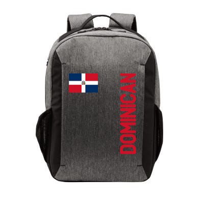 Dominican Flag And Dominican Republic Roots Meaningful Gift Vector Backpack