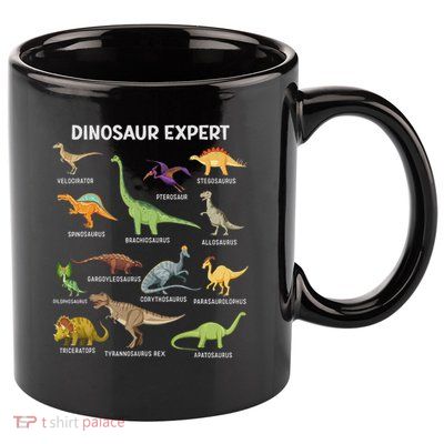 Dinosaur For Adult Cute Dinosaur 11oz C Handle Ceramic Mug