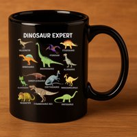 Dinosaur For Adult Cute Dinosaur 11oz C Handle Ceramic Mug
