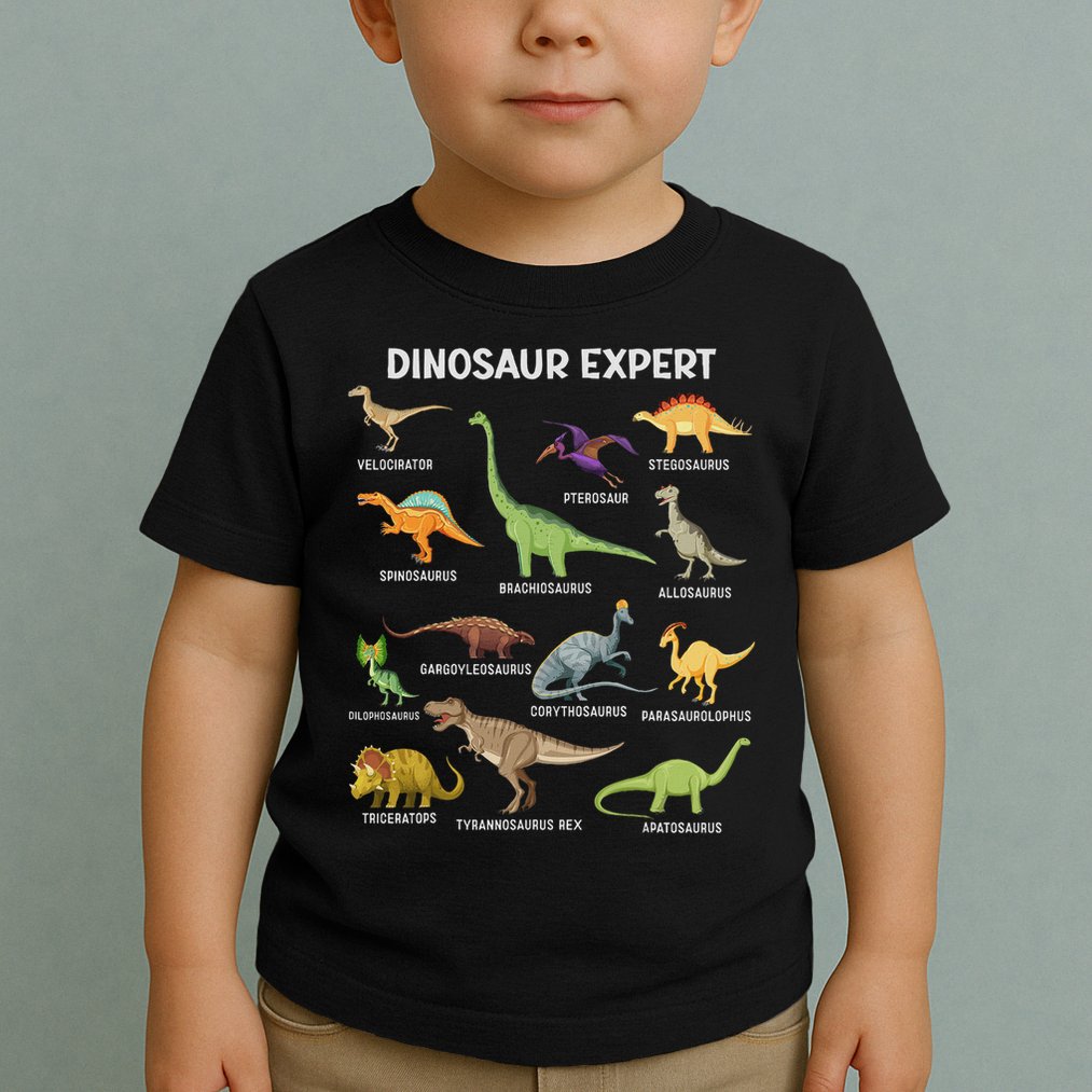 Dinosaur For Adult Cute Dinosaur Toddler T-Shirt