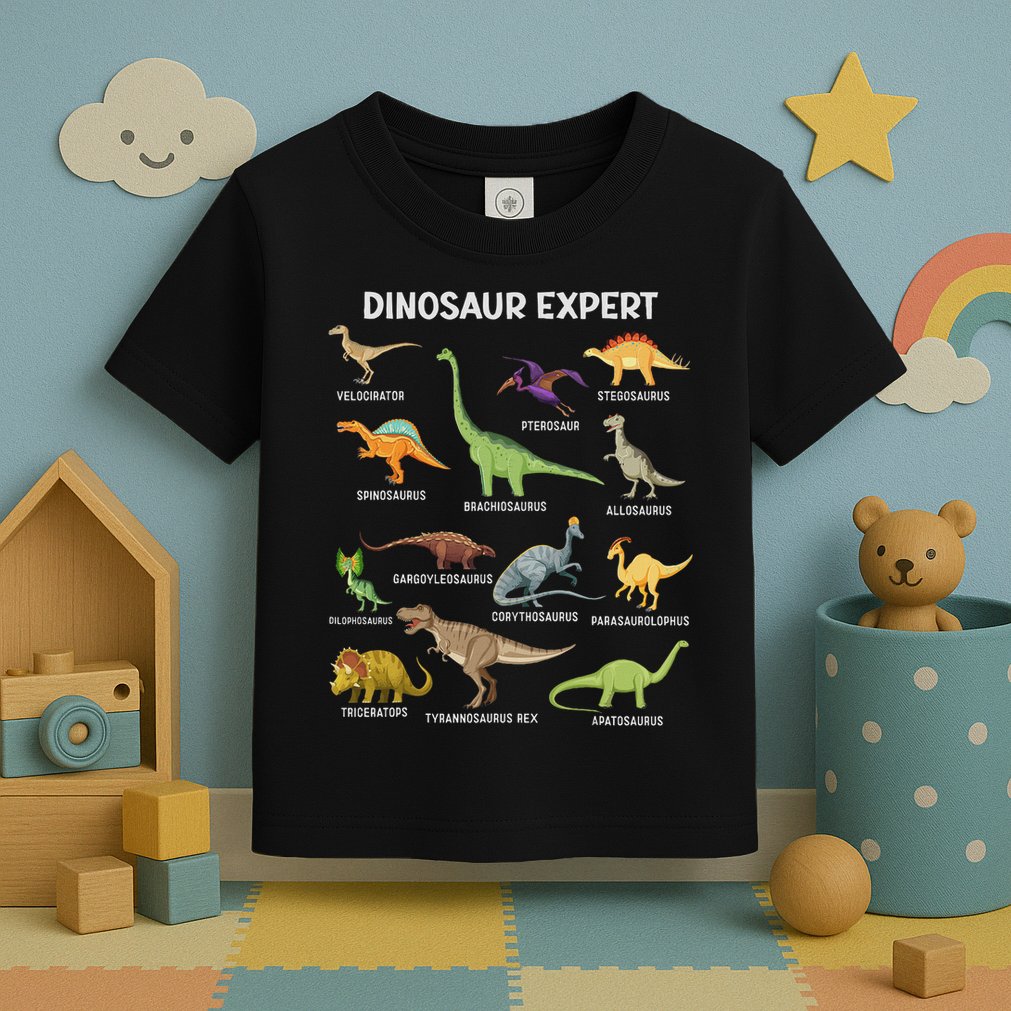 Dinosaur For Adult Cute Dinosaur Toddler T-Shirt