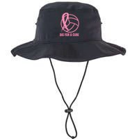 Dig For A Cure Breast Cancer Awareness Volleyball Pink Out Legacy Cool Fit Booney Bucket Hat