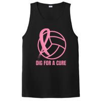 Dig For A Cure Breast Cancer Awareness Volleyball Pink Out PosiCharge Competitor Tank