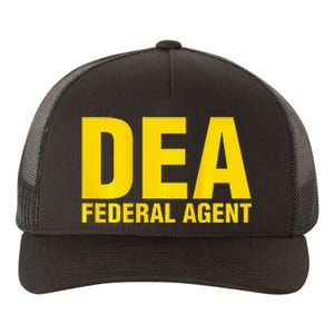 Dea Federal Agent Uniform Costume Yupoong Adult 5-Panel Trucker Hat