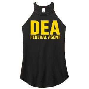 Dea Federal Agent Uniform Costume Women's Perfect Tri Rocker Tank