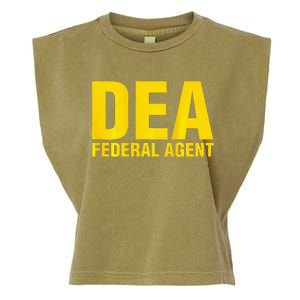 Dea Federal Agent Uniform Costume Garment-Dyed Women's Muscle Tee