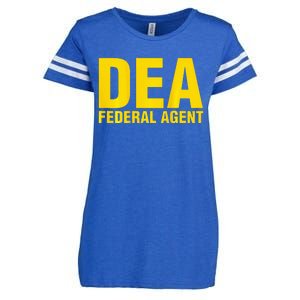 Dea Federal Agent Uniform Costume Enza Ladies Jersey Football T-Shirt