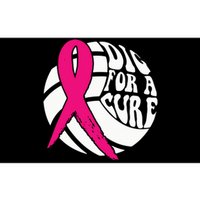 Dig For A Cure Breast Cancer Awareness Volleyball Pink Out Bumper Sticker