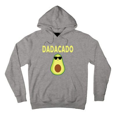 Dadacado Funny Avocado Dad Fathers Day Daddy Tall Hoodie