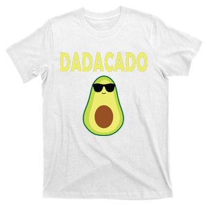 Dadacado Funny Avocado Dad Fathers Day Daddy T-Shirt